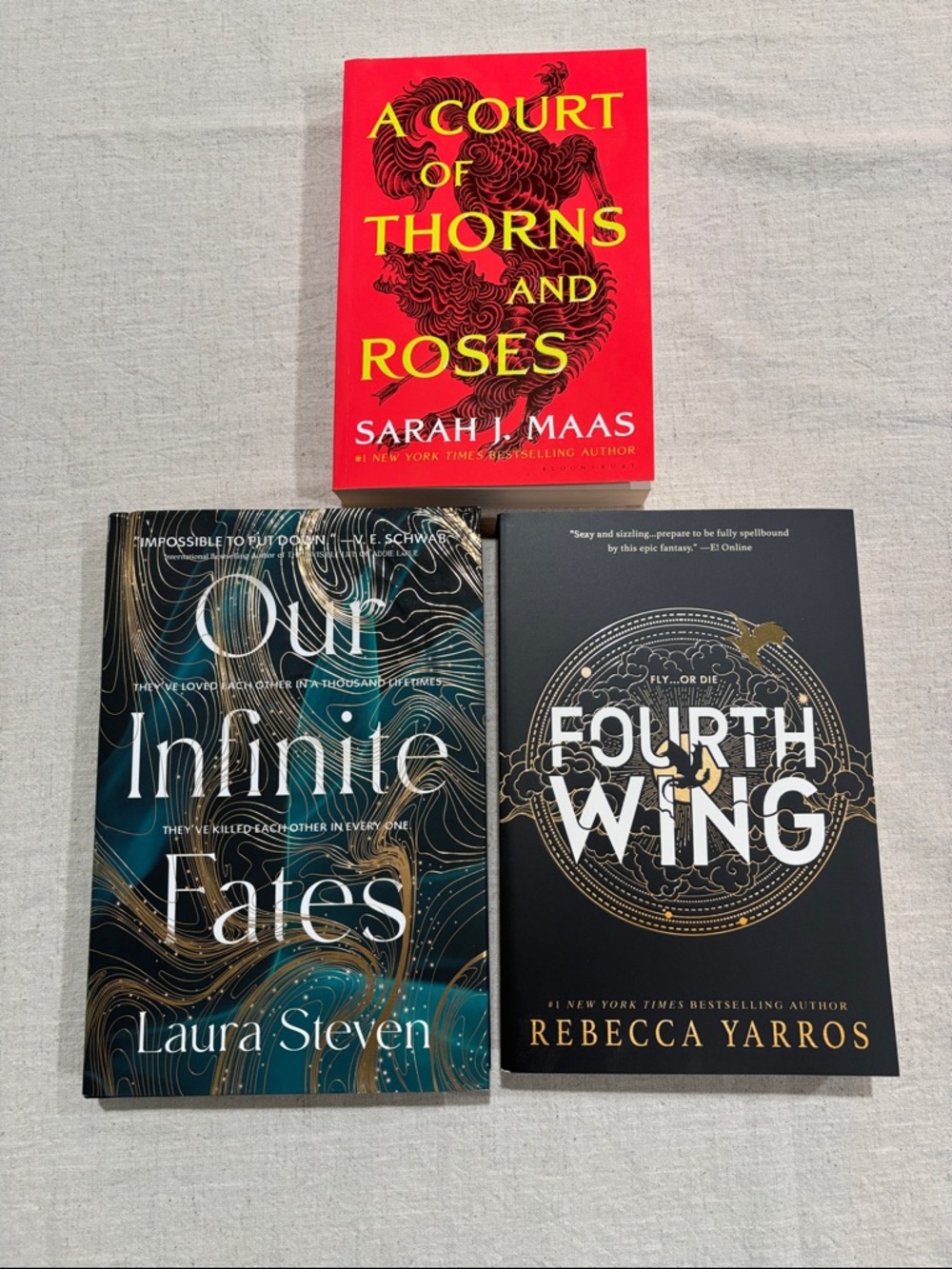 📚🐉🐺Set of 3 popular Fantasy books